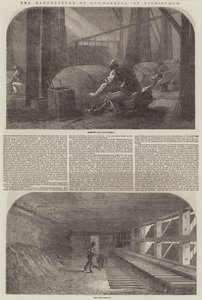 De fabricage van geweerloop, in Birmingham